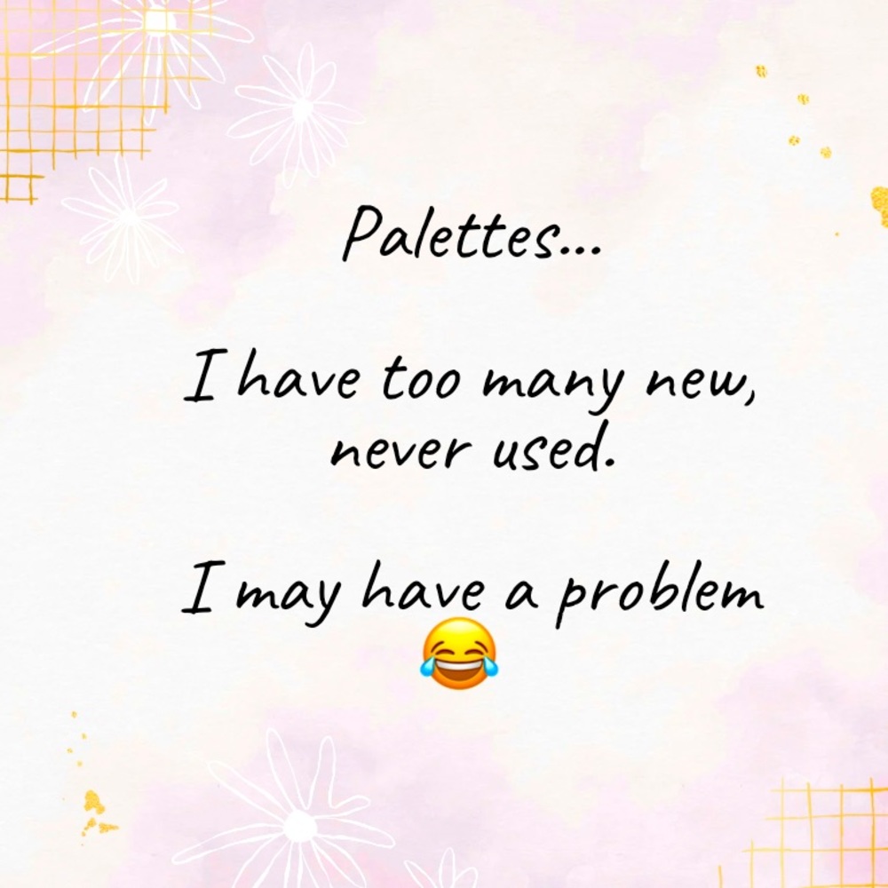 Help me clear out my palettes.